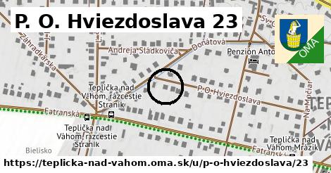 P. O. Hviezdoslava 23, Teplička nad Váhom