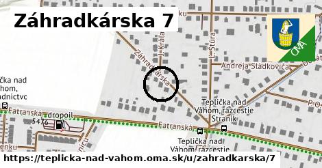 Záhradkárska 7, Teplička nad Váhom