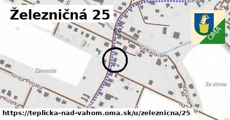 Železničná 25, Teplička nad Váhom