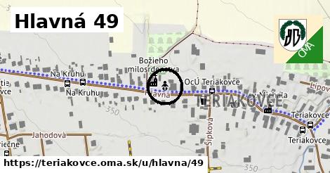 Hlavná 49, Teriakovce