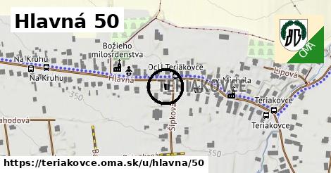 Hlavná 50, Teriakovce