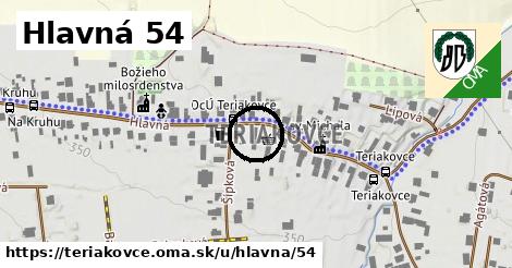 Hlavná 54, Teriakovce