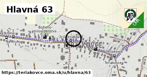 Hlavná 63, Teriakovce