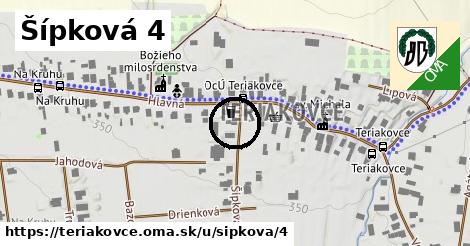 Šípková 4, Teriakovce