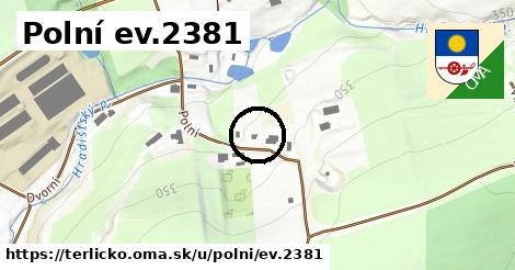 Polní ev.2381, Těrlicko