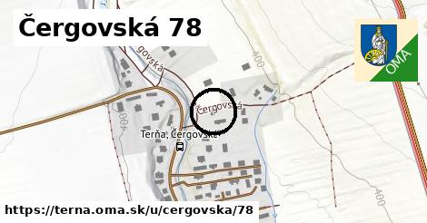 Čergovská 78, Terňa