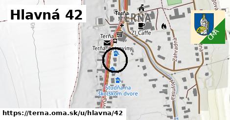 Hlavná 42, Terňa