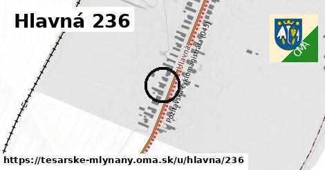 Hlavná 236, Tesárske Mlyňany