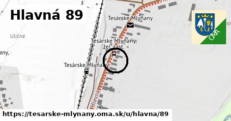 Hlavná 89, Tesárske Mlyňany