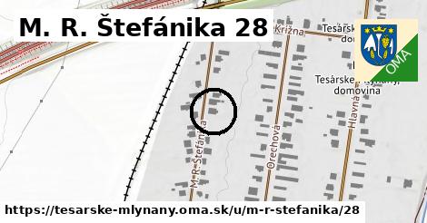 M. R. Štefánika 28, Tesárske Mlyňany