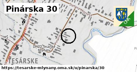Pinárska 30, Tesárske Mlyňany