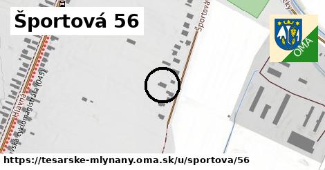 Športová 56, Tesárske Mlyňany