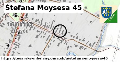 Štefana Moysesa 45, Tesárske Mlyňany