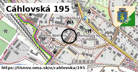 Cáhlovská 195, Tišnov