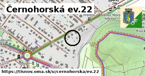 Černohorská ev.22, Tišnov