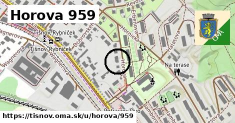 Horova 959, Tišnov