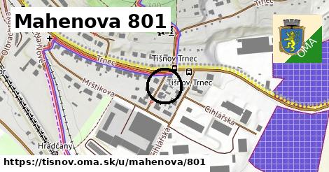 Mahenova 801, Tišnov