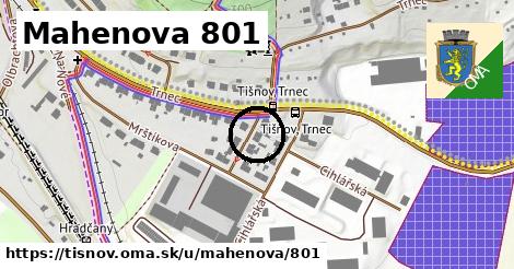 Mahenova 801, Tišnov