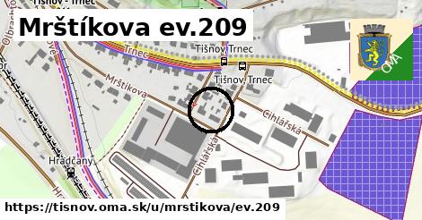 Mrštíkova ev.209, Tišnov