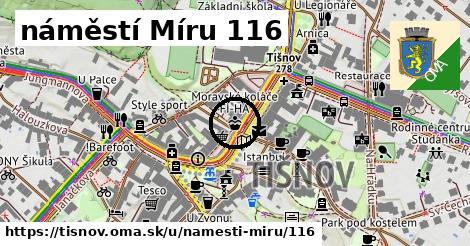 náměstí Míru 116, Tišnov