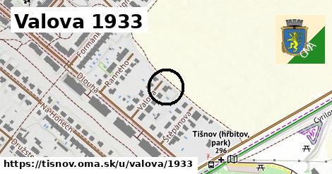 Valova 1933, Tišnov