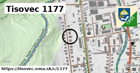 Tisovec <span class="supisne">1177</span>