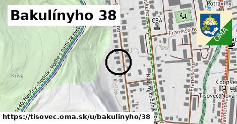 Bakulínyho 38, Tisovec