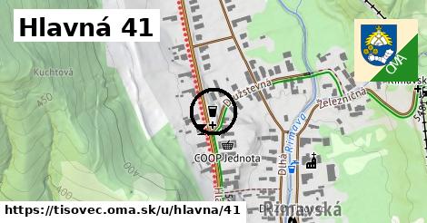 Hlavná 41, Tisovec