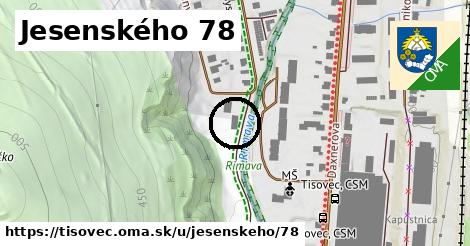 Jesenského 78, Tisovec