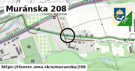 Muránska 208, Tisovec