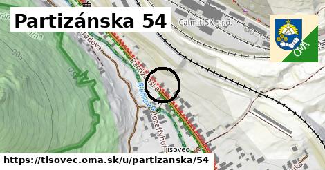 Partizánska 54, Tisovec