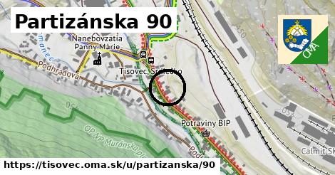 Partizánska 90, Tisovec