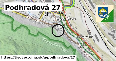 Podhradová 27, Tisovec