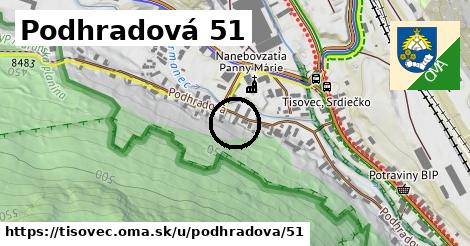 Podhradová 51, Tisovec