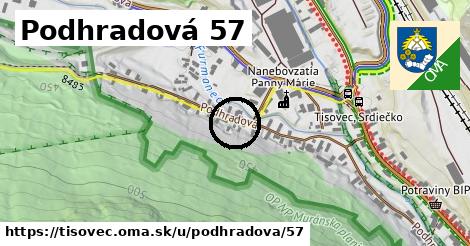 Podhradová 57, Tisovec