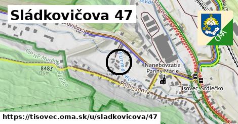 Sládkovičova 47, Tisovec