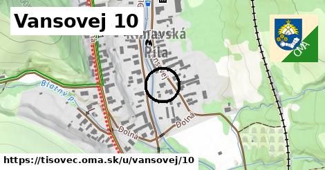 Vansovej 10, Tisovec