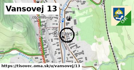 Vansovej 13, Tisovec