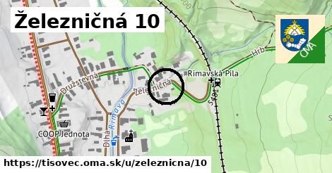 Železničná 10, Tisovec
