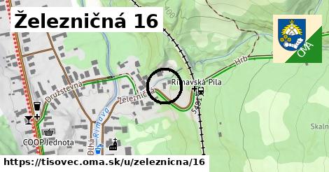 Železničná 16, Tisovec