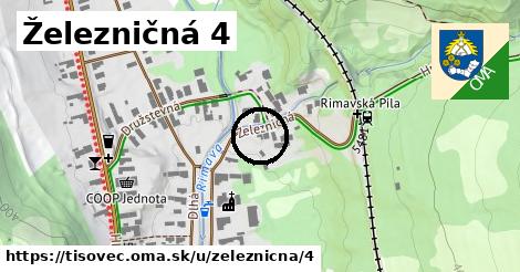 Železničná 4, Tisovec