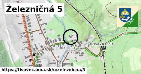 Železničná 5, Tisovec