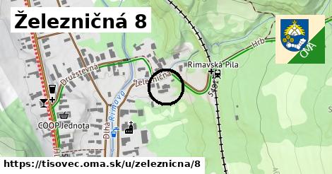 Železničná 8, Tisovec