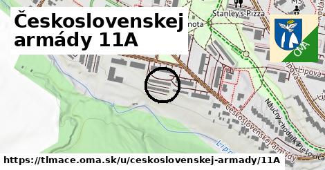 Československej armády 11A, Tlmače