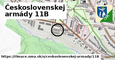 Československej armády 11B, Tlmače