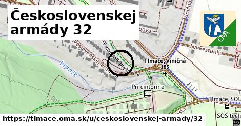 Československej armády 32, Tlmače