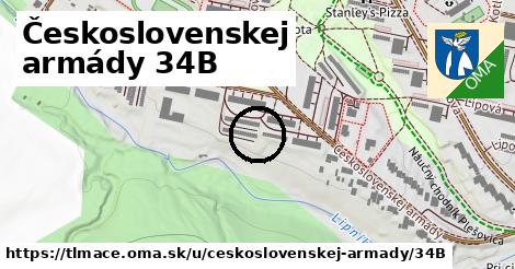 Československej armády 34B, Tlmače