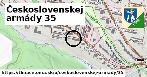 Československej armády 35, Tlmače