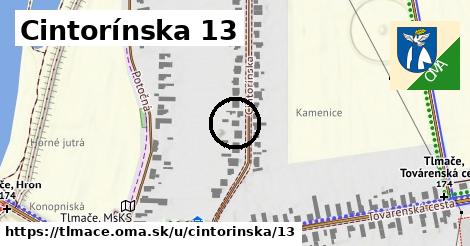 Cintorínska 13, Tlmače