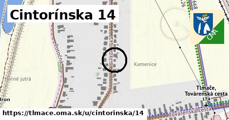 Cintorínska 14, Tlmače